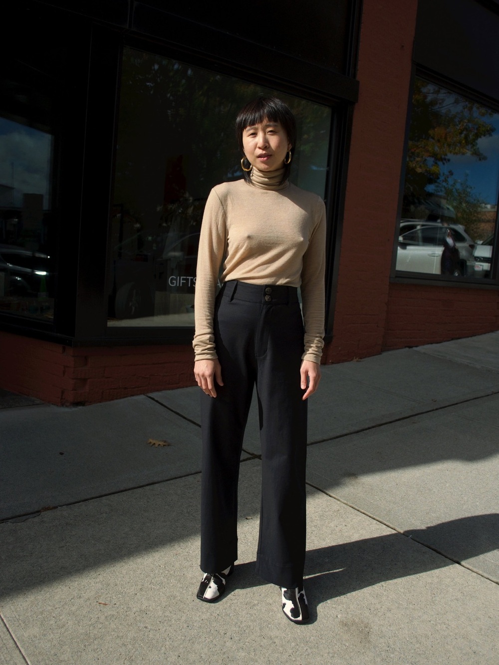 Maria Stanley Luna Pant - Noir sz. 2 🌝